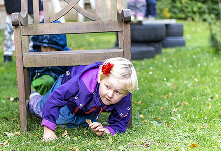Pladser der kan benyttes udenfor institutionernes åbningstider.