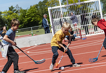 Aktivitetsområde i forbindelse med Jægerspris Skole.
