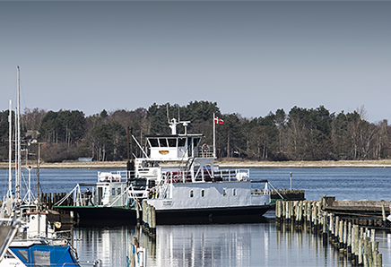 Beskrivelse af færgefart i kommunen  mm