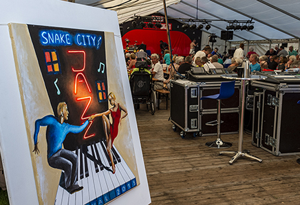 Kom til Slangerup og nyd de mange koncerter med jazzmusik.