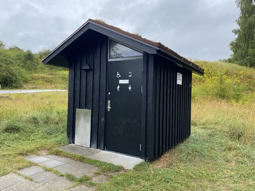 Toilet ved Sillebro Ådal, Grønlien Grusgrav